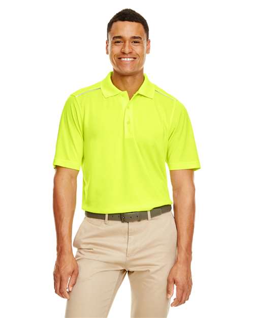 Radiant Performance Piqué Polo with Reflective Piping