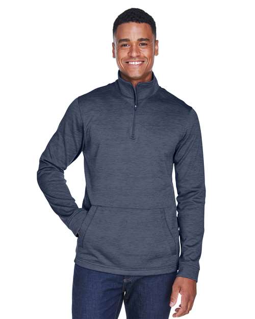 Newbury Mélange Fleece Quarter-Zip Pullover