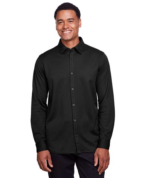 CrownLux Performance® Plaited Dress Shirt