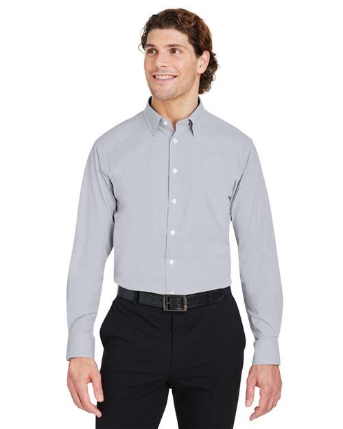 CrownLux Performance® Microstripe Dress Shirt