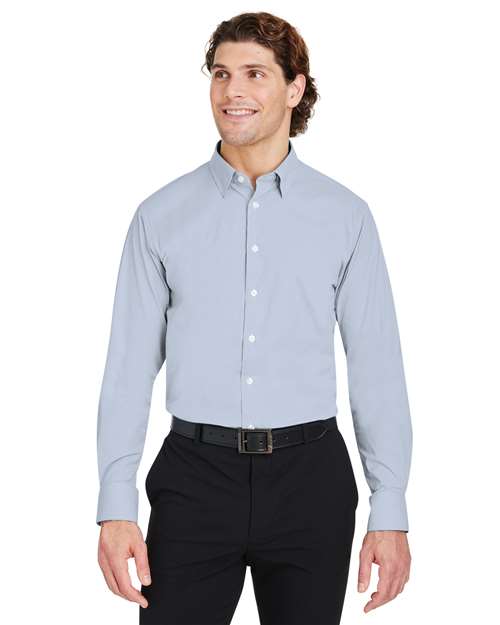 CrownLux Performance® Microstripe Dress Shirt
