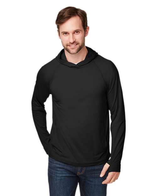 JAQ Stretch Performance Hooded Long Sleeve T-Shirt