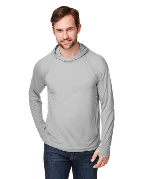 JAQ Stretch Performance Hooded Long Sleeve T-Shirt