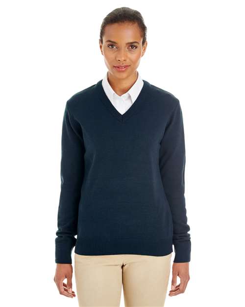 Womens Pilbloc V-Neck Sweater