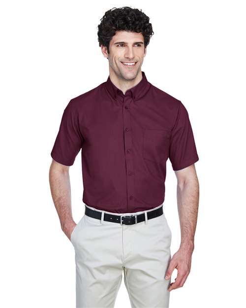 Optimum Short Sleeve Twill Dress Shirt