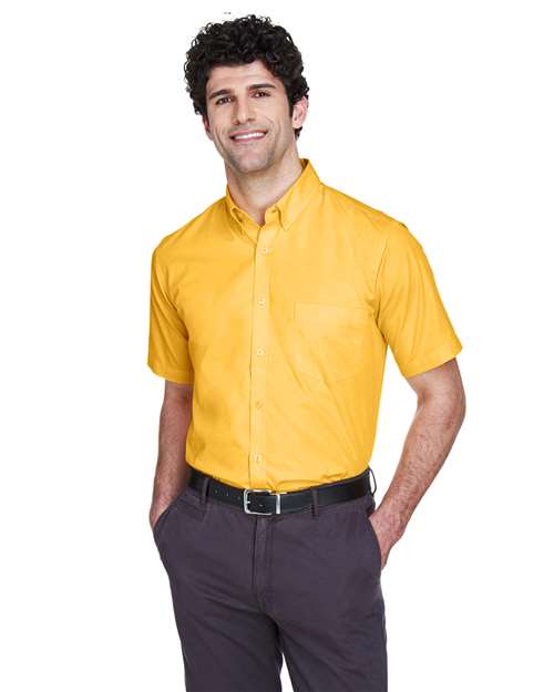 Optimum Short Sleeve Twill Dress Shirt