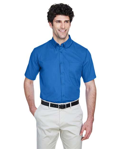 Optimum Short Sleeve Twill Dress Shirt