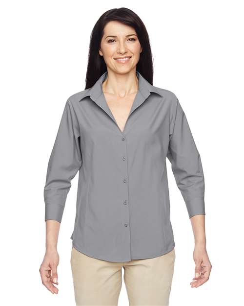 Women's Paradise Three-Quarter Pullover Sleeve Performance Shirt