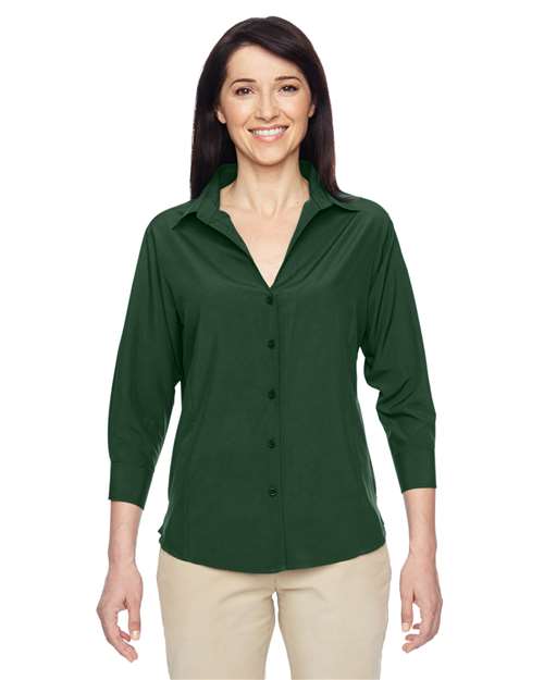Women's Paradise Three-Quarter Pullover Sleeve Performance Shirt