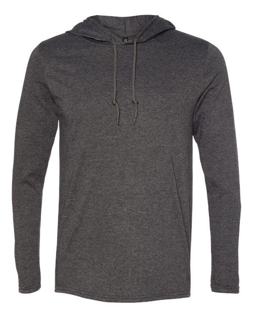 Softstyle® Lightweight Hooded Long Sleeve T-Shirt