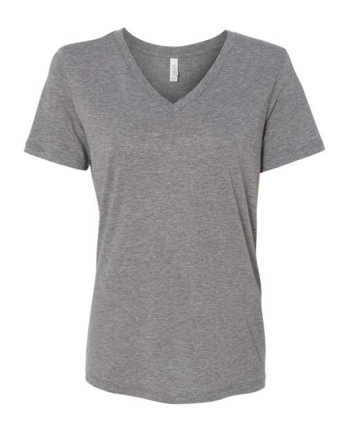 Women's Relaxed Triblend Short Sleeve V-Neck Tee