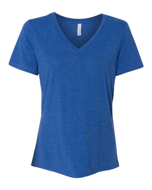 Women's Relaxed Triblend Short Sleeve V-Neck Tee