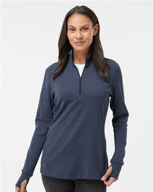 Women's 3-Stripes Quarter-Zip Sweater