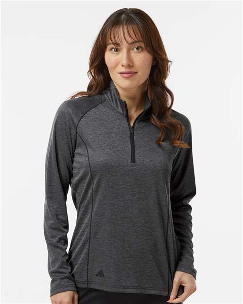 Women's Space Dyed Quarter-Zip Pullover