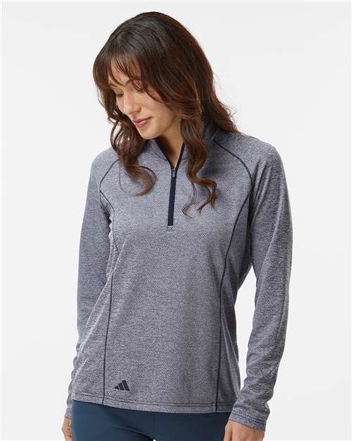 Women's Space Dyed Quarter-Zip Pullover