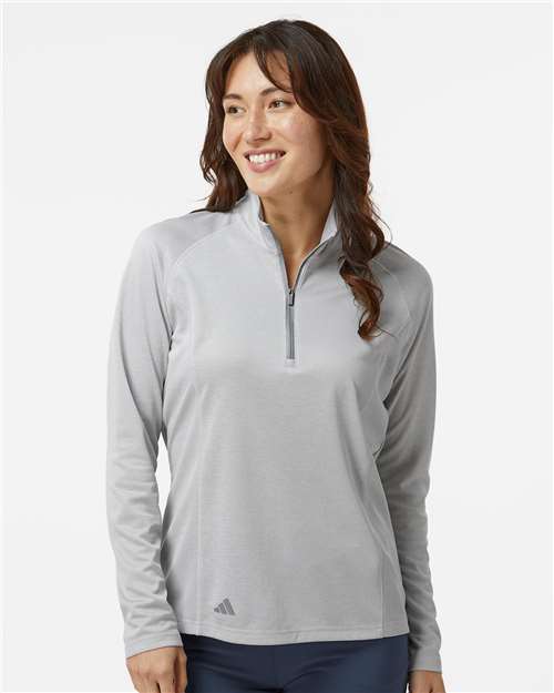 Women's Space Dyed Quarter-Zip Pullover