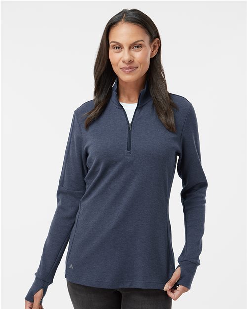 Women's 3-Stripes Quarter-Zip Sweater