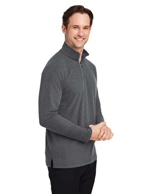 Fusion ChromaSoft™ Pique Quarter-Zip Pullover