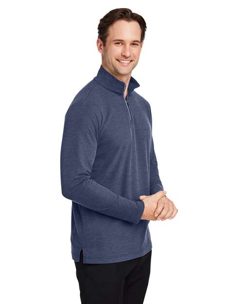 Fusion ChromaSoft™ Pique Quarter-Zip Pullover
