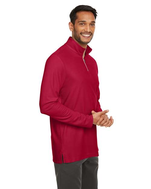 Fusion ChromaSoft™ Pique Quarter-Zip Pullover