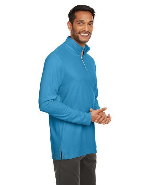 Fusion ChromaSoft™ Pique Quarter-Zip Pullover