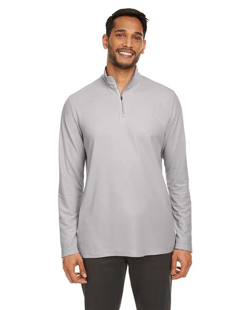 Fusion ChromaSoft™ Pique Quarter-Zip Pullover