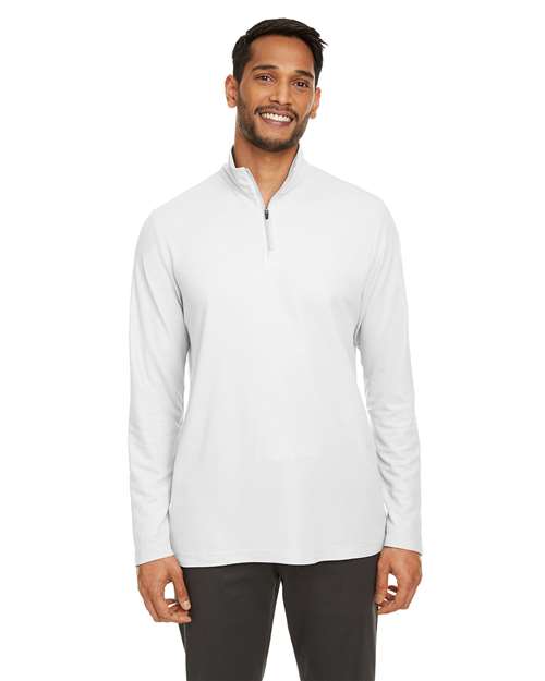 Fusion ChromaSoft™ Pique Quarter-Zip Pullover