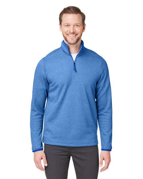Venture Heathered Stripe Quarter-Zip Pullover