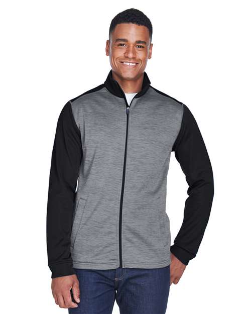 Newbury Colorblock Mélange Fleece Full-Zip jacket