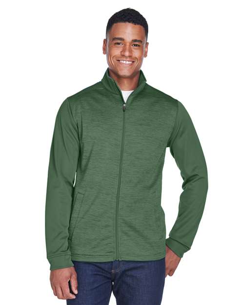 Newbury Colorblock Mélange Fleece Full-Zip jacket