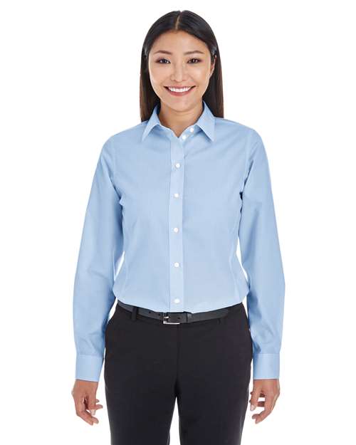 Women's Crown Collection® Striped Woven Dress Shirt