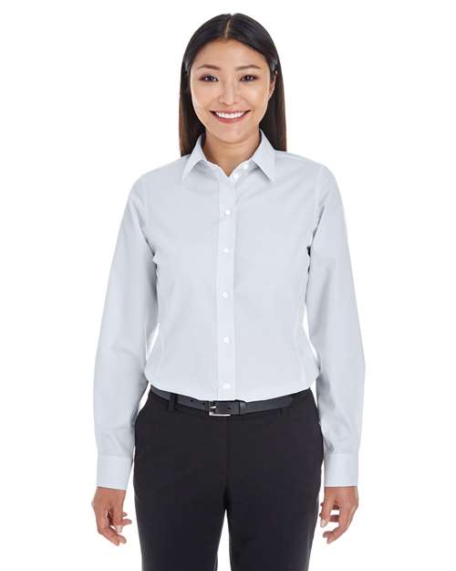 Women's Crown Collection® Striped Woven Dress Shirt