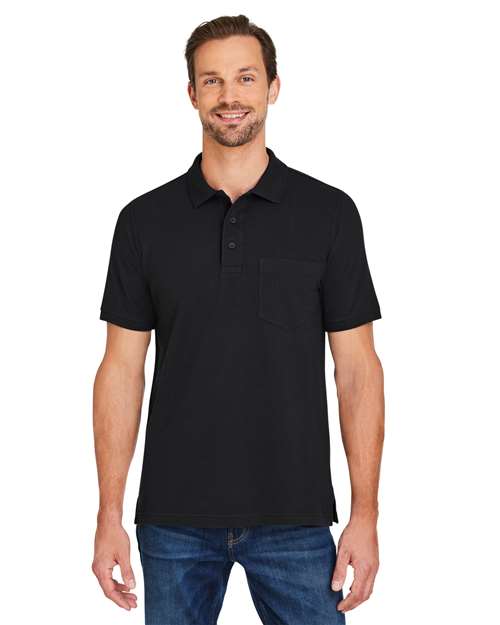 Valiant Cotton Snag Protect Pocket Polo
