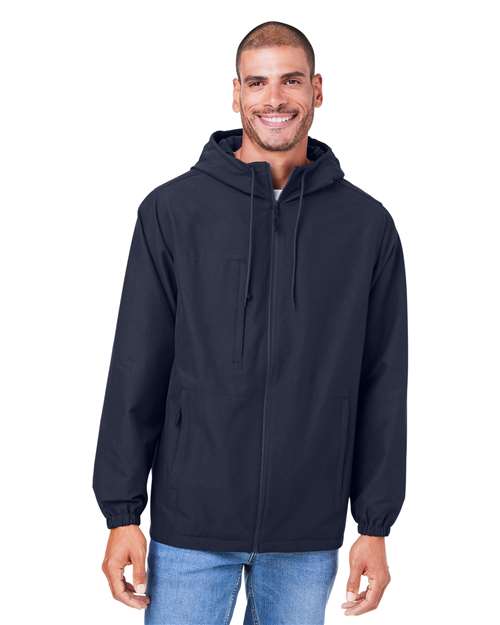 Flex Twill Hooded Jacket