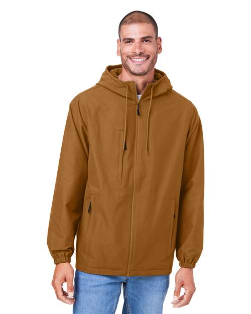 Flex Twill Hooded Jacket