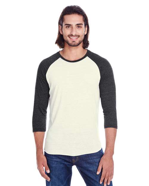 Triblend Three-Quarter Sleeve Raglan T-Shirt