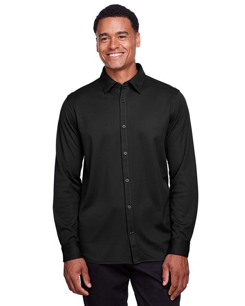 CrownLux Performance® Plaited Dress Shirt