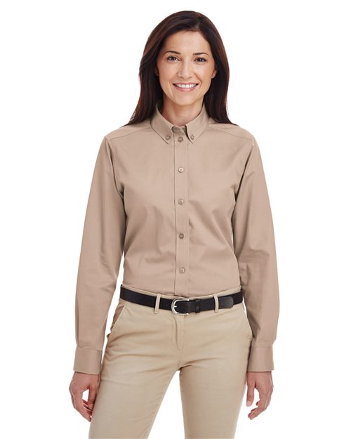 Foundation Cotton Twill Dress Shirt with Teflon