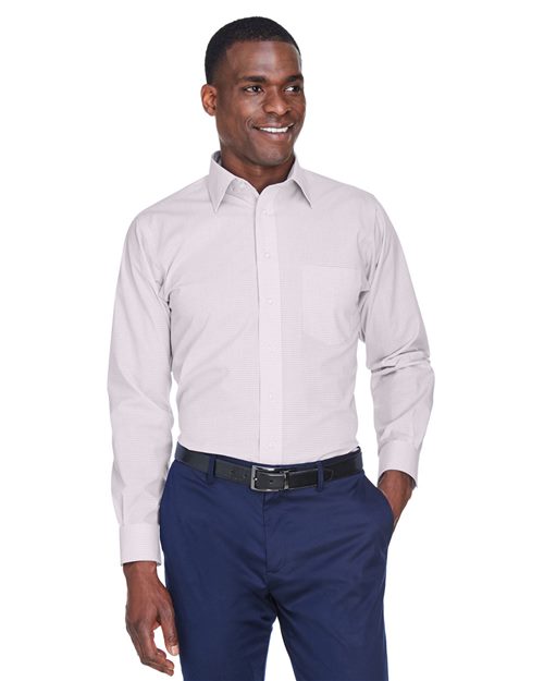 Devon & Jones Crown Collection® Micro Tattersall Woven