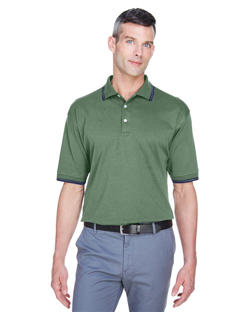 Tipped Perfect Pima Interlock Polo