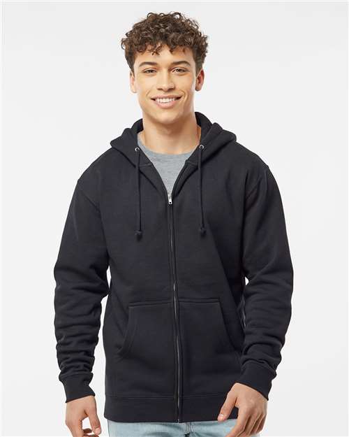 Heavyweight Full-Zip Hooded Sweatshirt