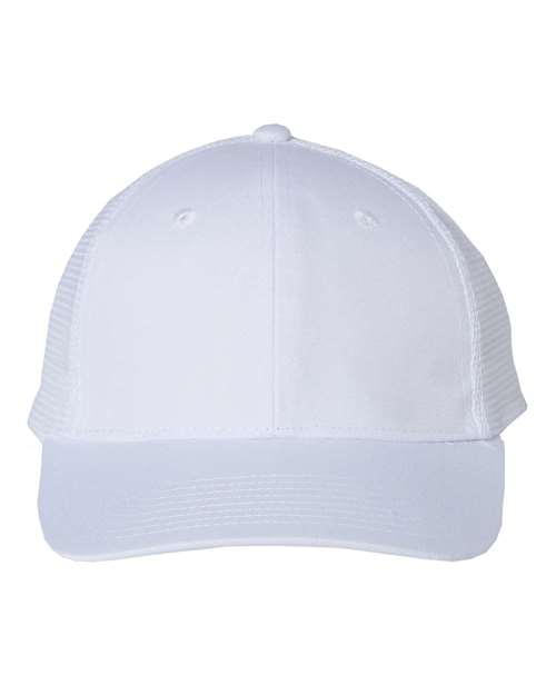 Mesh-Back Twill Trucker Cap