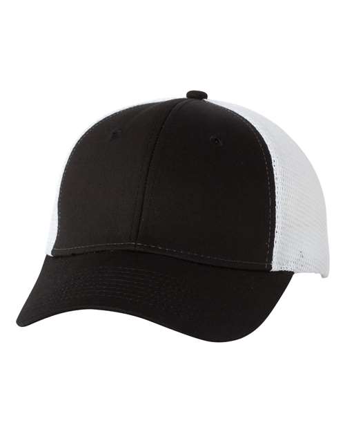 Mesh-Back Twill Trucker Cap