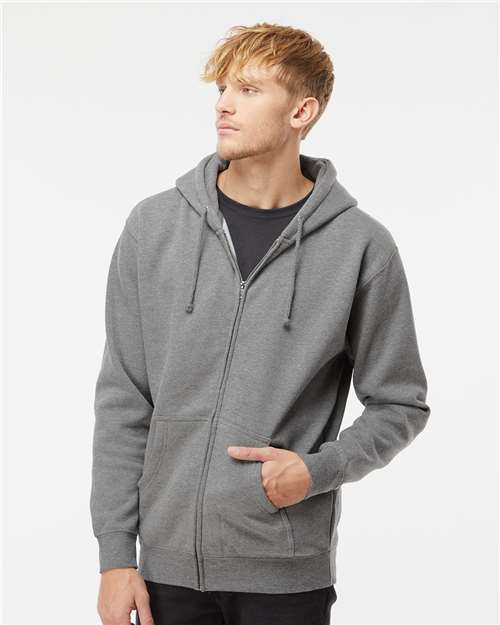 Heavyweight Full-Zip Hooded Sweatshirt