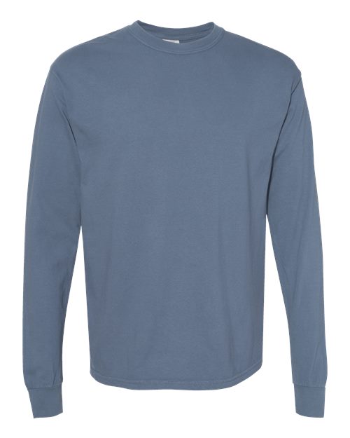 Garment-Dyed Heavyweight Long Sleeve T-Shirt