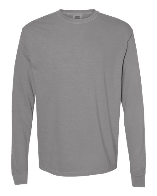 Garment-Dyed Heavyweight Long Sleeve T-Shirt