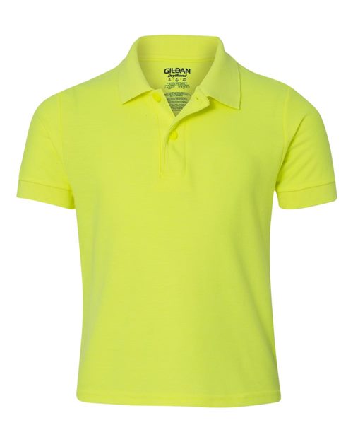 DryBlend® Youth Double Piqué Polo