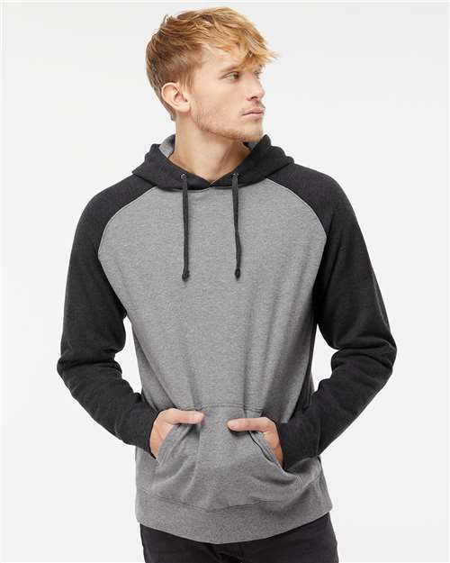 Raglan Hooded Sweatshirt