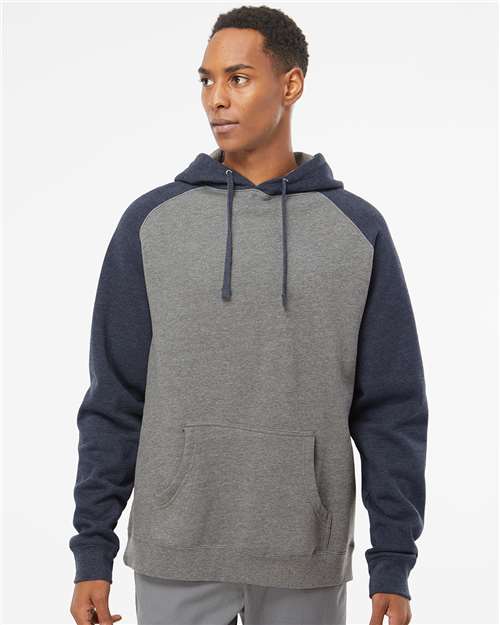 Raglan Hooded Sweatshirt