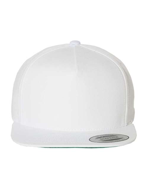 Five-Panel Cotton Twill Snapback Cap